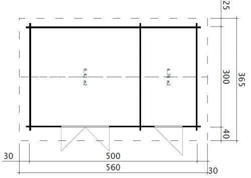 Double-Shed-B-ground-plan-500x355